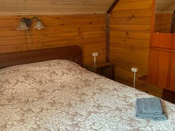 Двухместный номер с 1 кроватью и общей ванной комнатой в Гостинице Манжерок